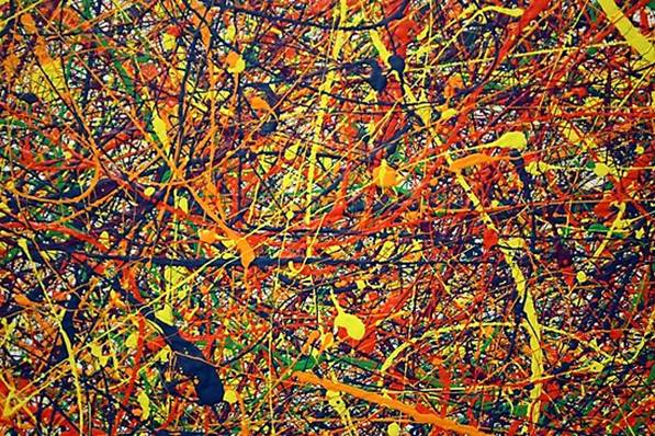 Họa sĩ Jackson Pollock và tác phẩm thuộc trường phái ấn tượng trừu tượng